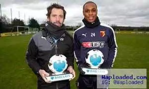 Odion Ighalo Wins Premier League Player Of The Month
